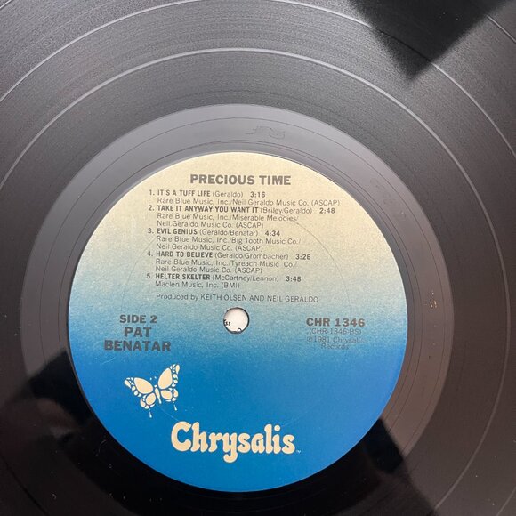 Pat Benatar “Precious Time” 1981 Vinyl LP,  Vintage Album - Picture 6 of 8